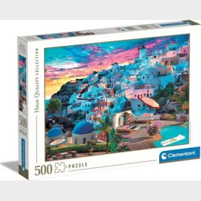 Clementoni Puslespil - Greece View - High Quality - 500 Brikker
