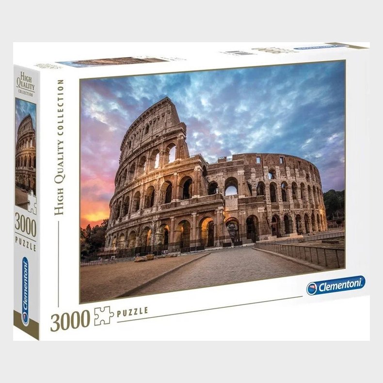 Clementoni Puslespil - Colosseum Sunrise - High Quality - 3000 Brikker