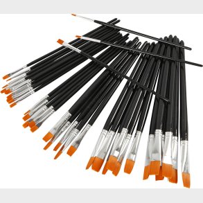 Yellowline Penselst - Nr. 0+2+4+8+12+16 - 36 Stk.