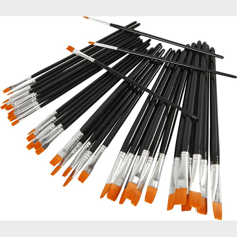 Yellowline Penselst - Nr. 0+2+4+8+12+16 - 36 Stk.