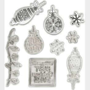 Stempler Og Skreskabeloner - Jul - 1 Stk.