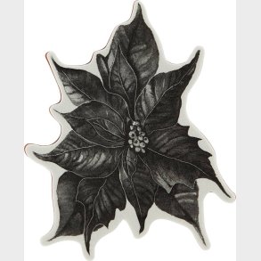 Gummistempel - Julestjerne - H 5 Mm - Str. 14x11 Cm - 1 Ark