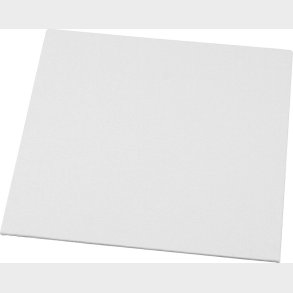 Malerplade - Str. 20x20 Cm - Tykkelse 3 Mm - 280 G - Hvid - 10 Stk.