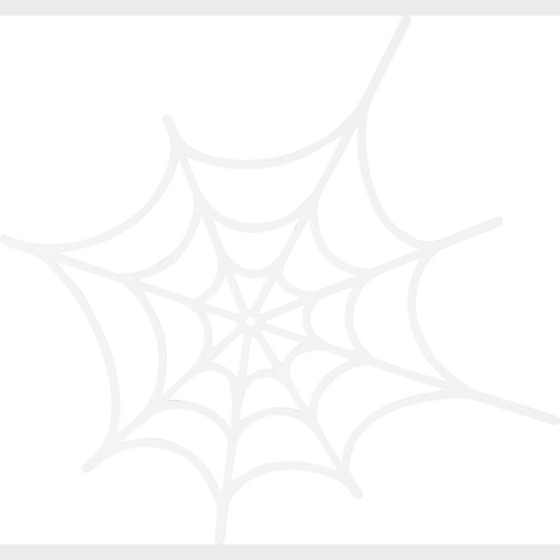 Spindelvv - Str. 19x21 Cm - 230 G - Hvid - 16 Stk.