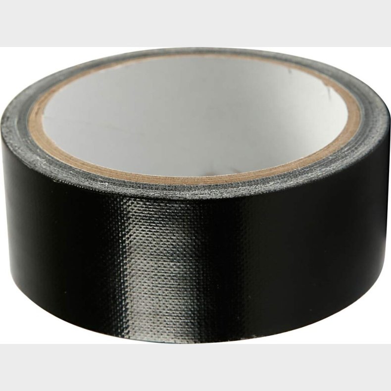 Lrredstape - B 38 Mm - Sort - 25 M