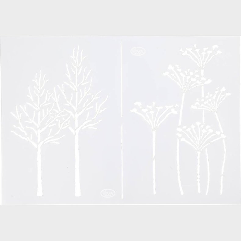 Stencil - Efterr - A4 - 210x297 Mm - 1 Stk.