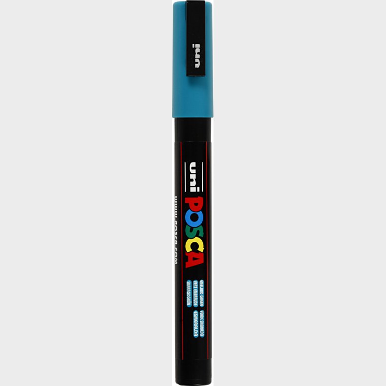 Posca Tusch - Nr. Pc-3m - Tykkelse 0,9-1,3 Mm - Smaragdgr�n