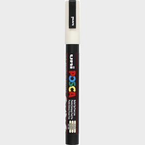 Posca Tusch - Nr. Pc-3m - Tykkelse 0,9-1,3 Mm - Elfenben