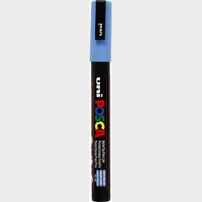 Posca Tusch - Nr. Pc-3m - Tykkelse 0,9-1,3 Mm - Himmelbl