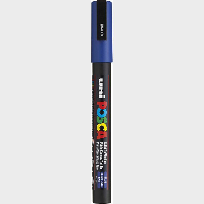 Posca Tusch - Nr. Pc-3m - Tykkelse 0,9-1,3 Mm - Bl