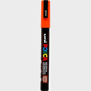 Posca Tusch - Nr. Pc-3m - Tykkelse 0,9-1,3 Mm - Orange