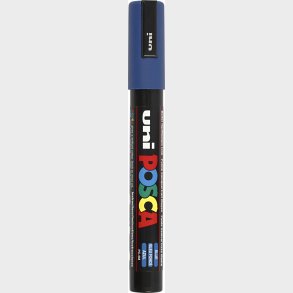Posca Tusch - Nr. Pc-5m - Tykkelse 2,5 Mm - Bl