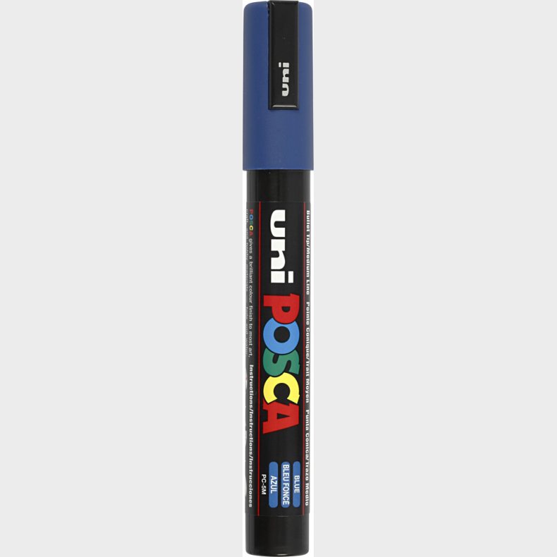 Posca Tusch - Nr. Pc-5m - Tykkelse 2,5 Mm - Bl
