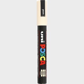 Posca Tusch - Nr. Pc-5m - Tykkelse 2,5 Mm - Beige