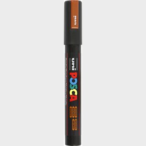Posca Tusch - Nr. Pc-5m - Tykkelse 2,5 Mm - Bronze