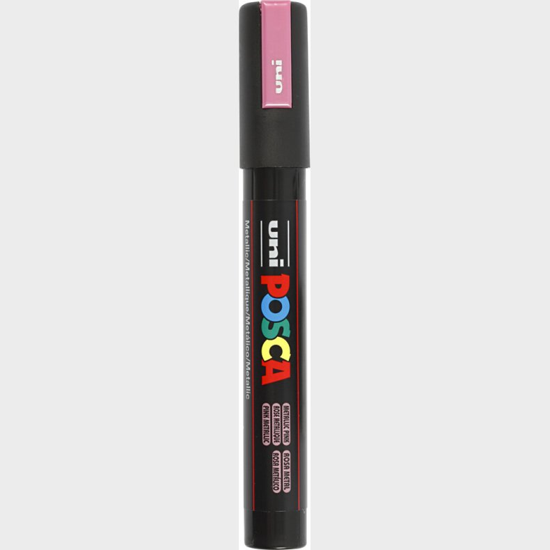 Posca Tusch - Nr. Pc-5m - Tykkelse 2,5 Mm - Metallic Pink