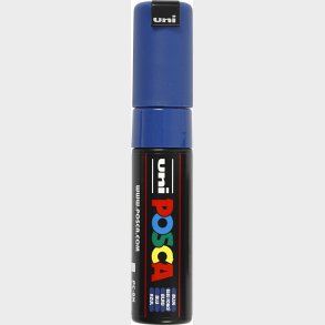 Posca Tusch - Nr. Pc-8k - Tykkelse 8 Mm - Bl