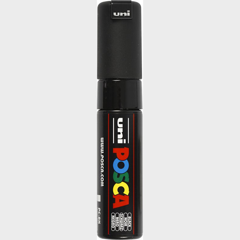 Posca Tusch - Nr. Pc-8k - Tykkelse 8 Mm - Sort