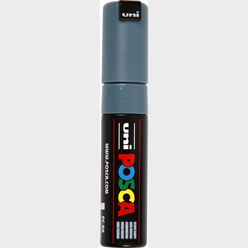 Posca Tusch - Nr. Pc-8k - Tykkelse 8 Mm - Slate Grey
