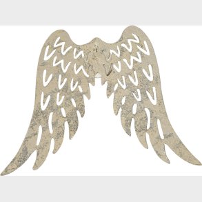 Metalvinger - H 6 Cm - B 7,5 Cm - 30 Stk.