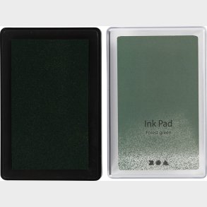 Stempelpude - H 2 Cm - Str. 9x6 Cm - Lvgrn - 1 Stk.