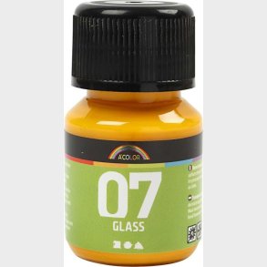 A-color - Lakmaling St - Glass - Gul - 30 Ml