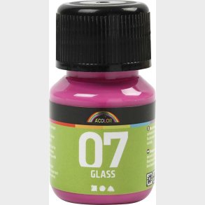 A-color - Lakmaling St - Glass - Pink - 30 Ml