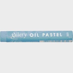 Gallery Oliepastel Premium - L 7 Cm - Tykkelse 11 Mm - Turkisbl - 223 - 6 Stk.