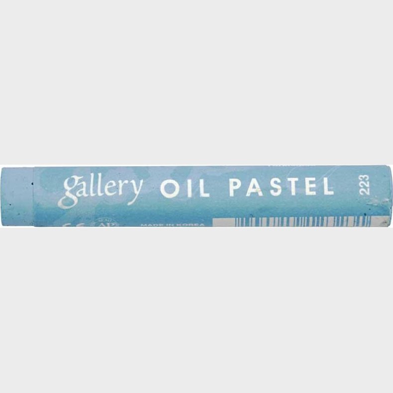 Gallery Oliepastel Premium - L 7 Cm - Tykkelse 11 Mm - Turkisbl - 223 - 6 Stk.