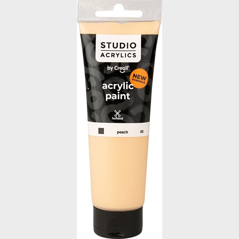 Creall Studio Acrylics - Akrylmaling - Dkkende - Fersken - 120 Ml