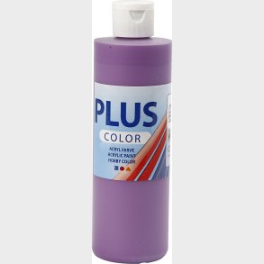 Plus Color Hobbymaling - Akrylfarve - Dark Lilac - 250 Ml