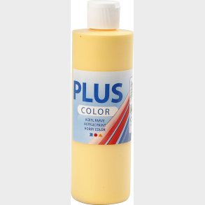 Plus Color Hobbymaling - Akrylfarve - Crocus Yellow - 250 Ml