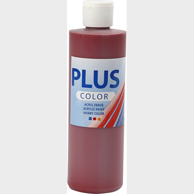 Plus Color Hobbymaling - Akrylfarve - Gammel Rd - 250 Ml