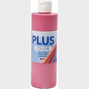 Plus Color Hobbymaling - Akrylfarve - Fuchsia - 250 Ml