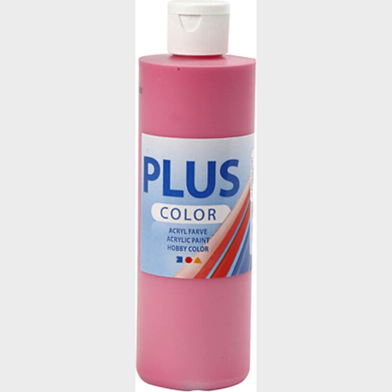 Plus Color Hobbymaling - Akrylfarve - Fuchsia - 250 Ml