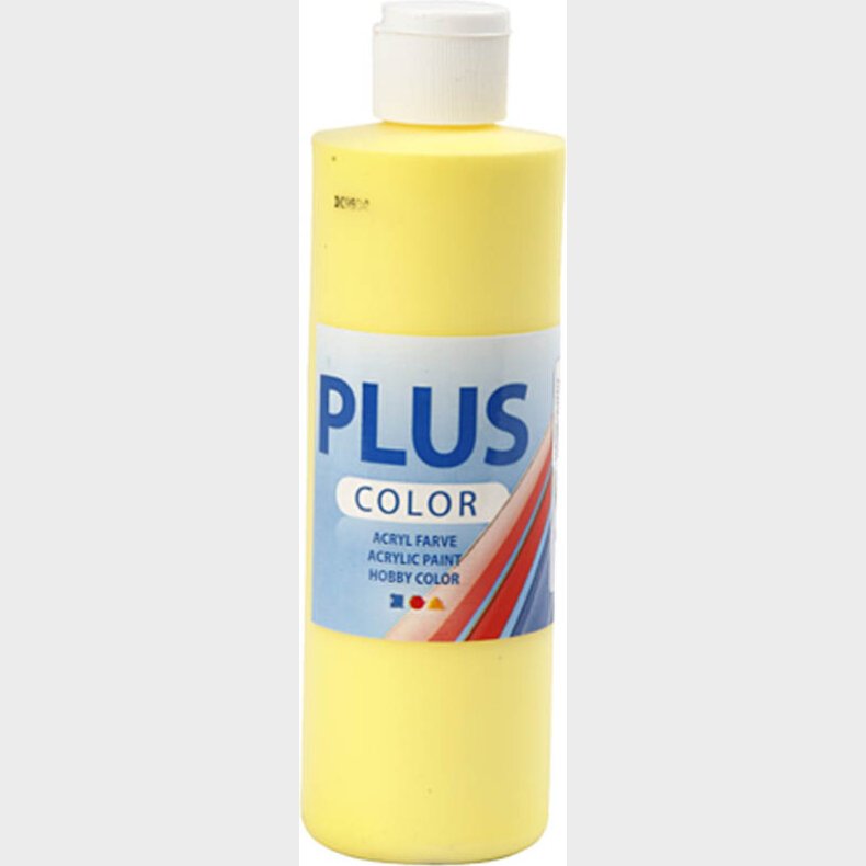 Plus Color Hobbymaling - Primr Gul - 250 Ml