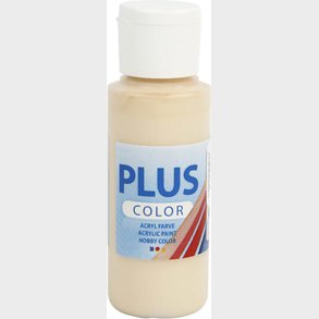 Plus Color Hobbymaling - Akrylfarve - Ivory Beige - 60 Ml