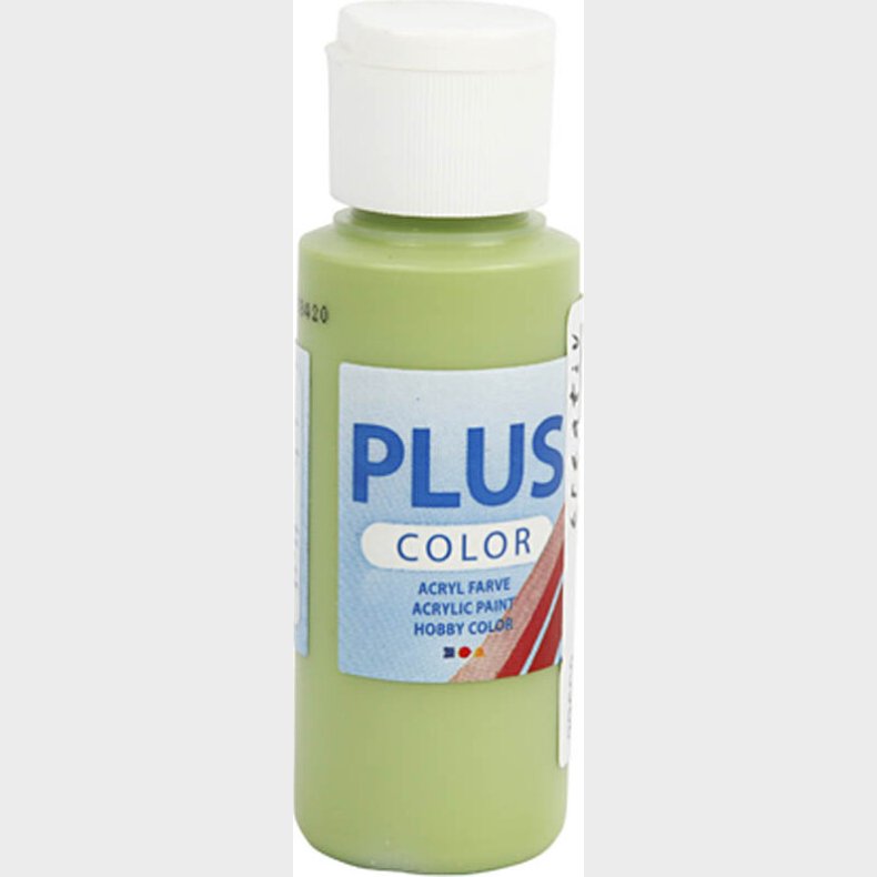 Plus Color Hobbymaling - Akrylfarve - Leaf Green - 60 Ml