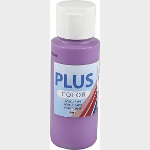Plus Color Hobbymaling - Akrylfarve - Dark Lilac - 60 Ml
