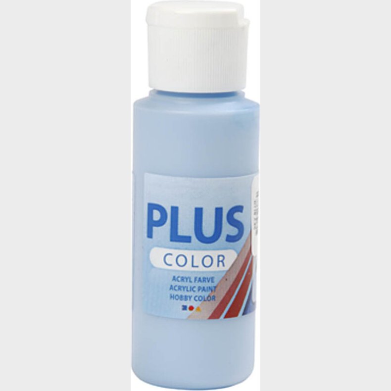 Plus Color Hobbymaling - Akrylfarve - Himmelbl - 60 Ml