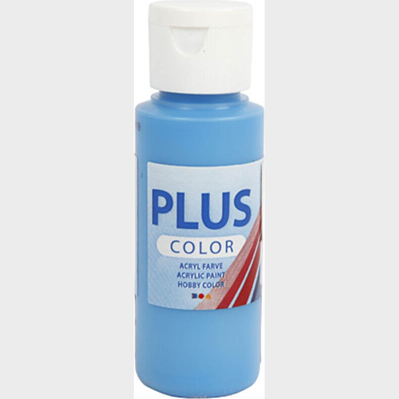 Plus Color Hobbymaling - Akrylfarve - Ocean Blue - 60 Ml