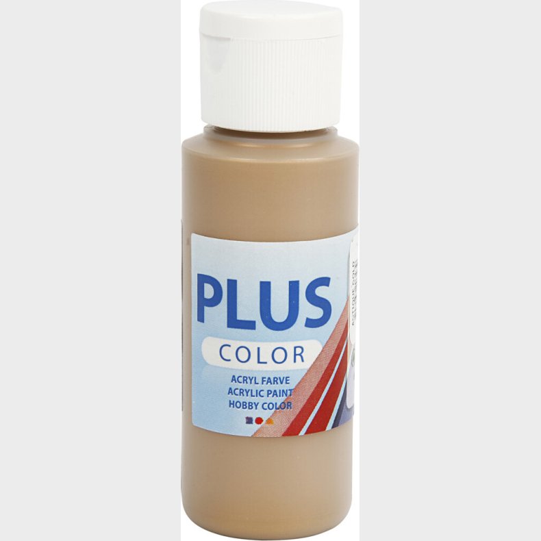 Plus Color Hobbymaling - Akrylfarve - Antik Guld - 60 Ml