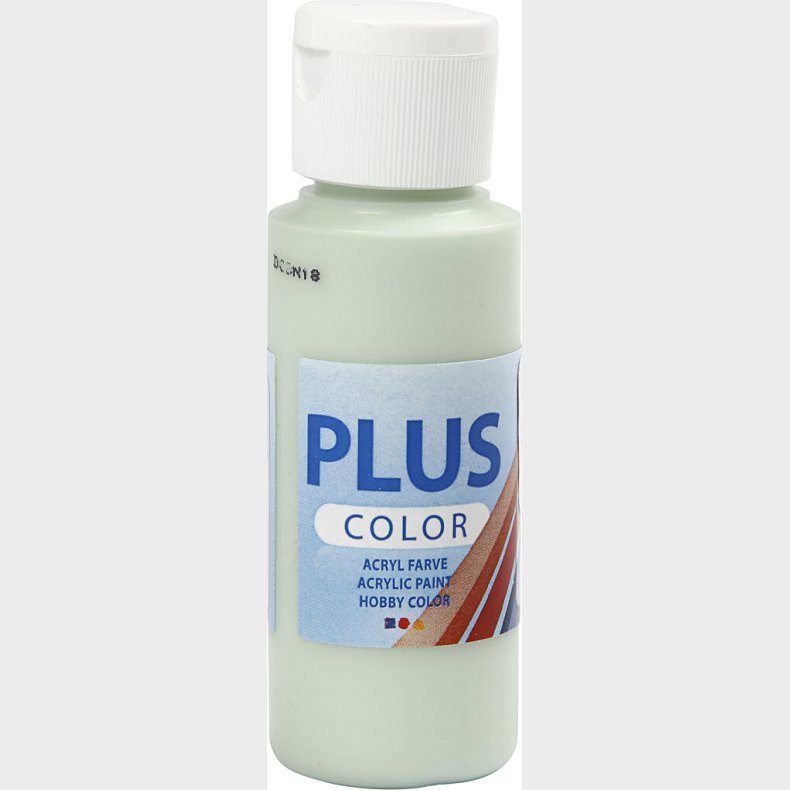 Plus Color Hobbymaling - Akrylfarve - Vr Grn - 60 Ml