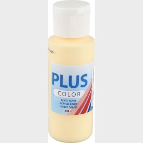 Plus Color Hobbymaling - Akrylfarve - Lys Gul - 60 Ml