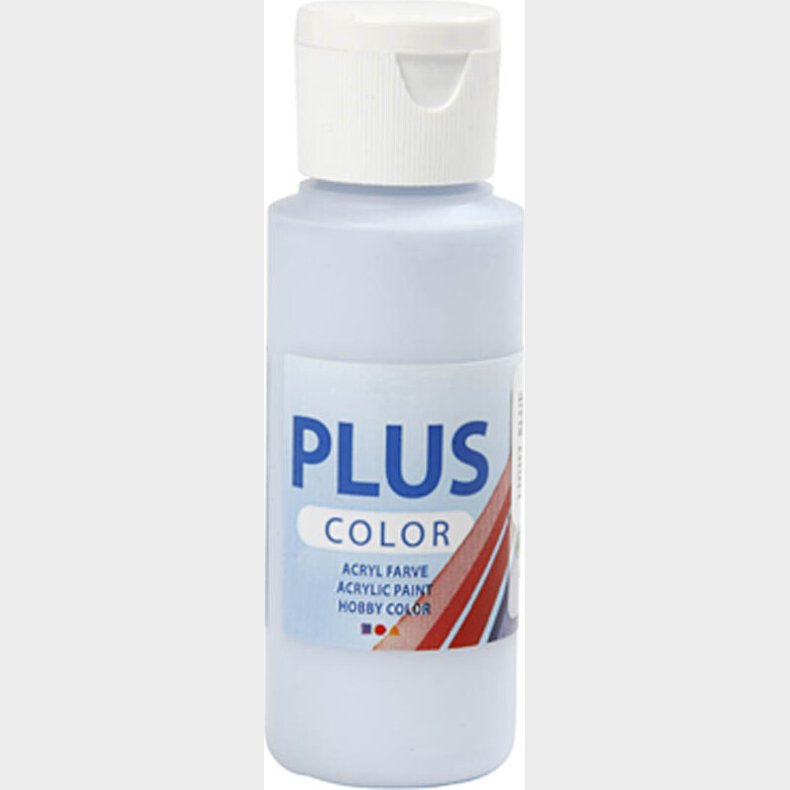 Plus Color Hobbymaling - Akrylfarve - Lysebl - 60 Ml