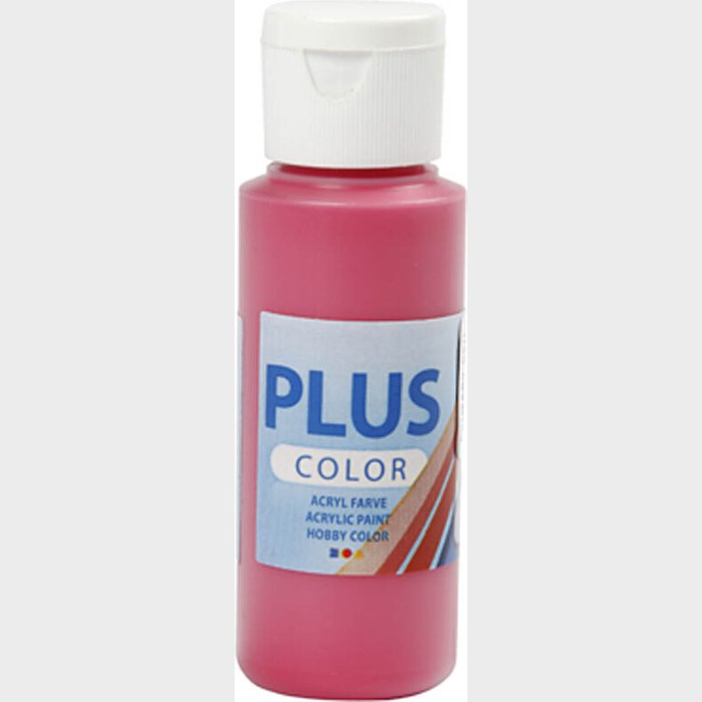 Plus Color Hobbymaling - Akrylfarve - Primr Rd - 60 Ml