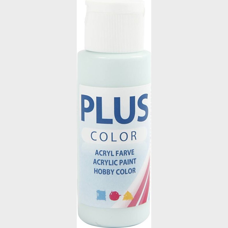 Plus Color Hobbymaling - Akrylfarve - Mint Grn - 60 Ml