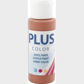Plus Color Hobbymaling - Akrylfarve - Terrakotta - 60 Ml