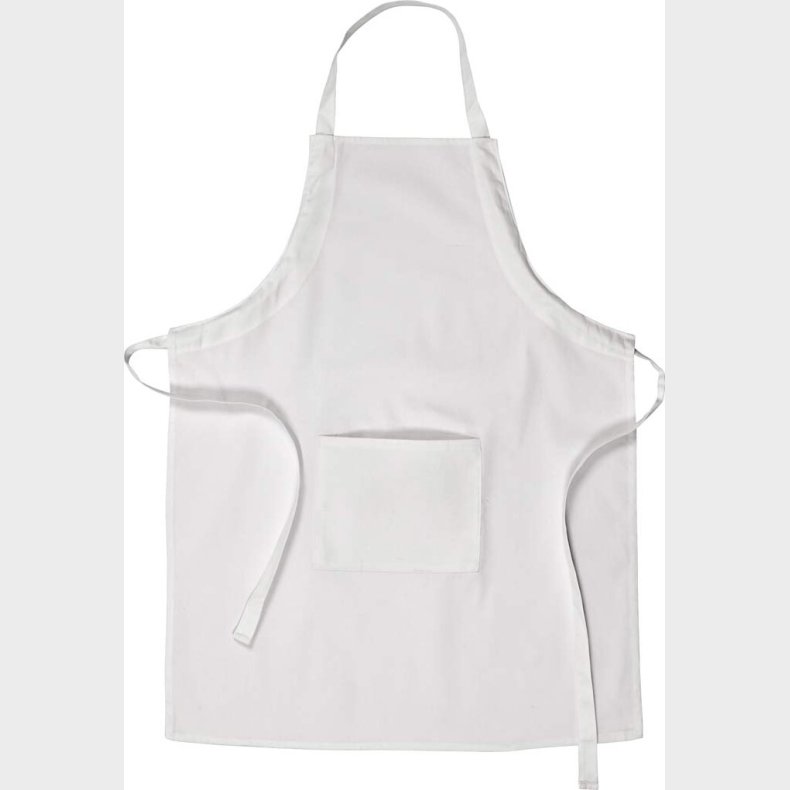 Forklde Til Voksne - Str. M-xl Cm - L 84 Cm - B 65 Cm - Hvid