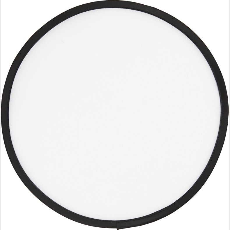 Frisbee Til Brn - Mal Selv - Uden Motiv -  25 Cm - Hvid